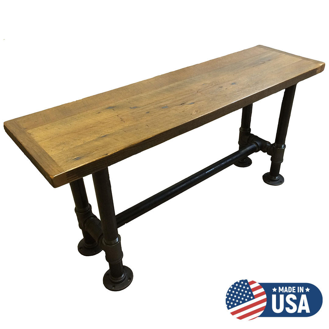 2" Black Iron Pipe Commercial Bar Height Base (Multiple Sizes Available!) Questions & Answers