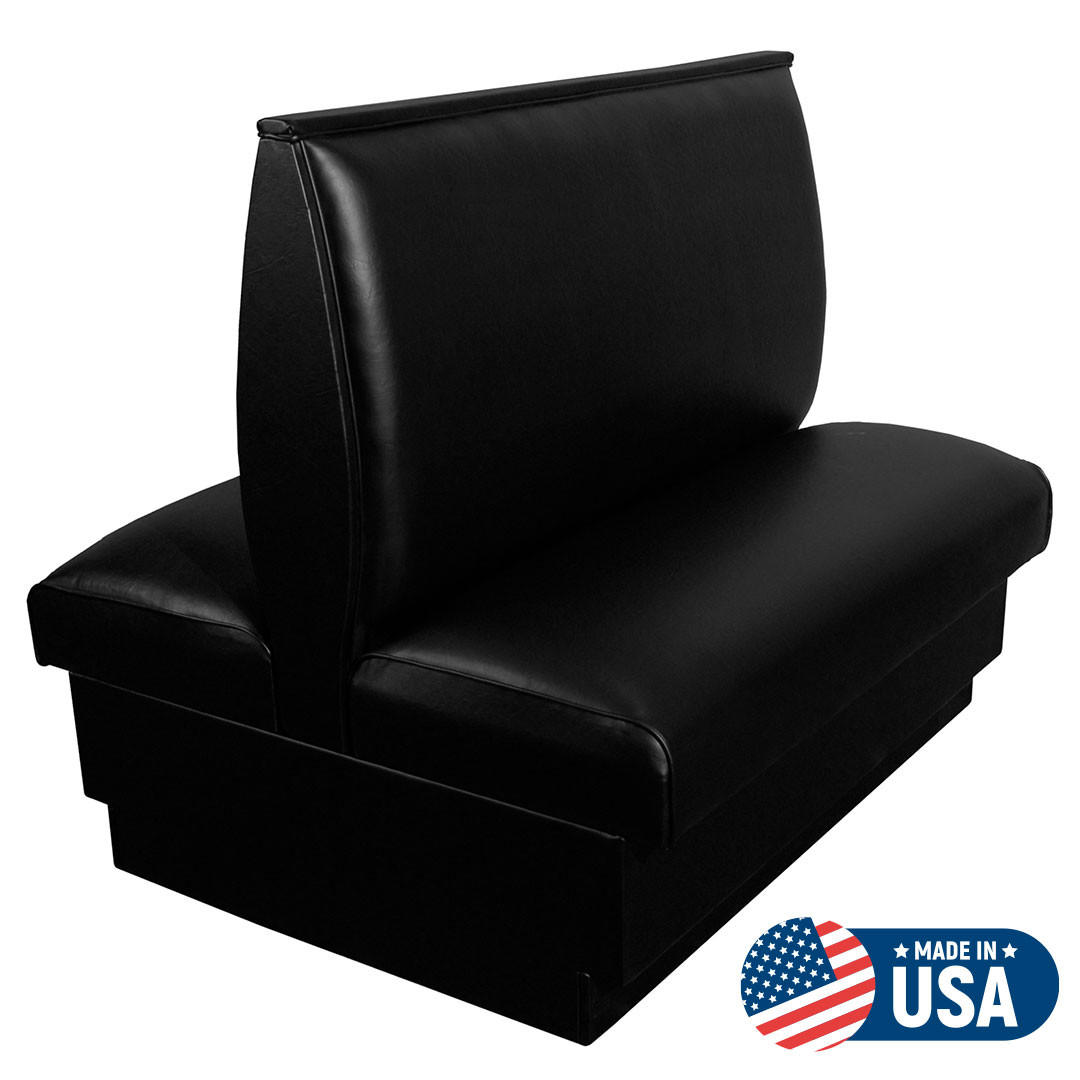 Double Vinyl Restaurant Booth with Custom Options Questions & Answers