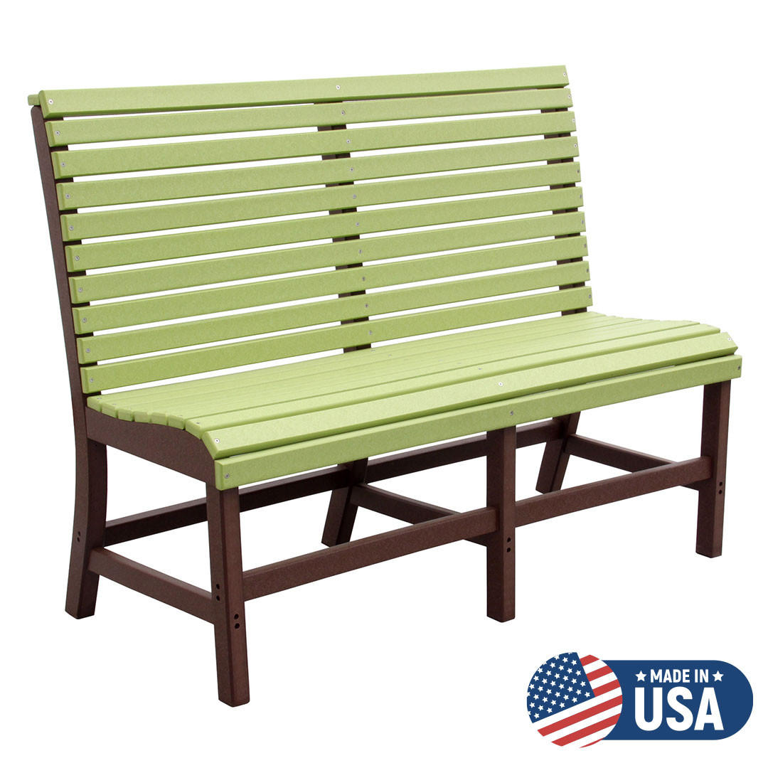 Outer Banks Poly Lumber Booth Bench Seating (Multiple Sizes Available) from ECCB Outdoor Questions & Answers