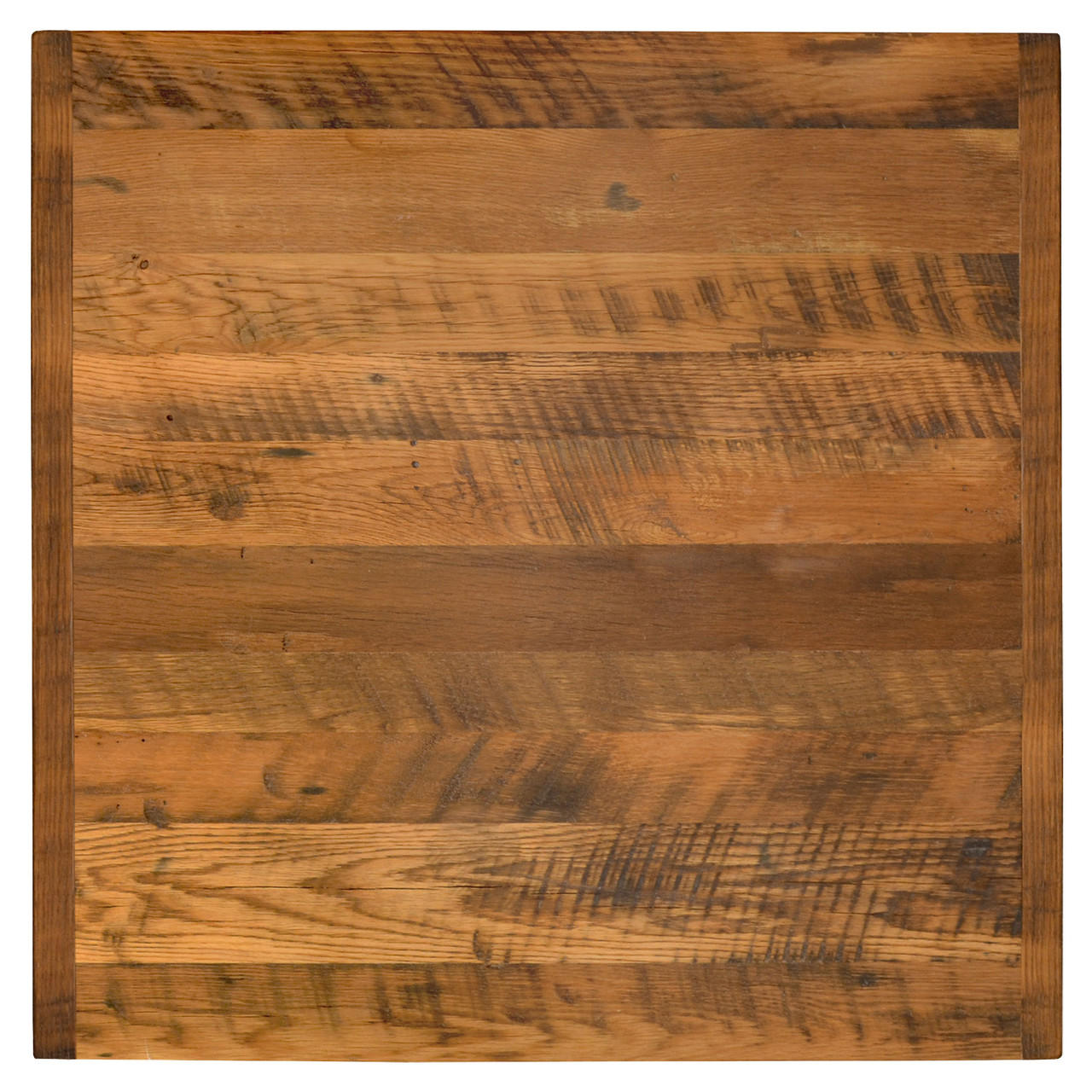 CLOSEOUT: Reclaimed Barn Wood Restaurant Square / Rectangle Table Top with Breadboards (Multiple Sizes Available!) Questions & Answers